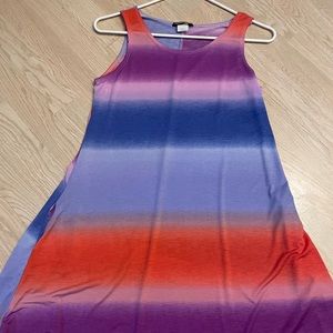 Rainbow sun dress